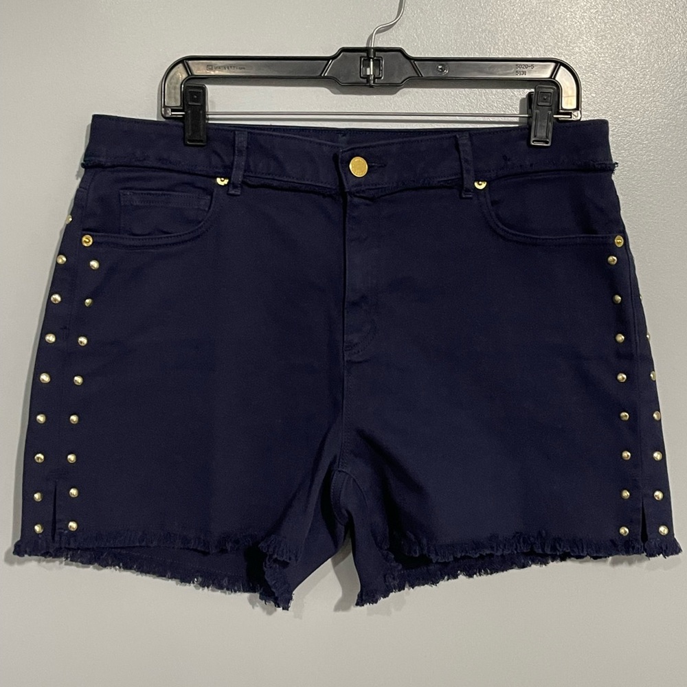 Michael Kors Women's Navy Studded‎ Shorts